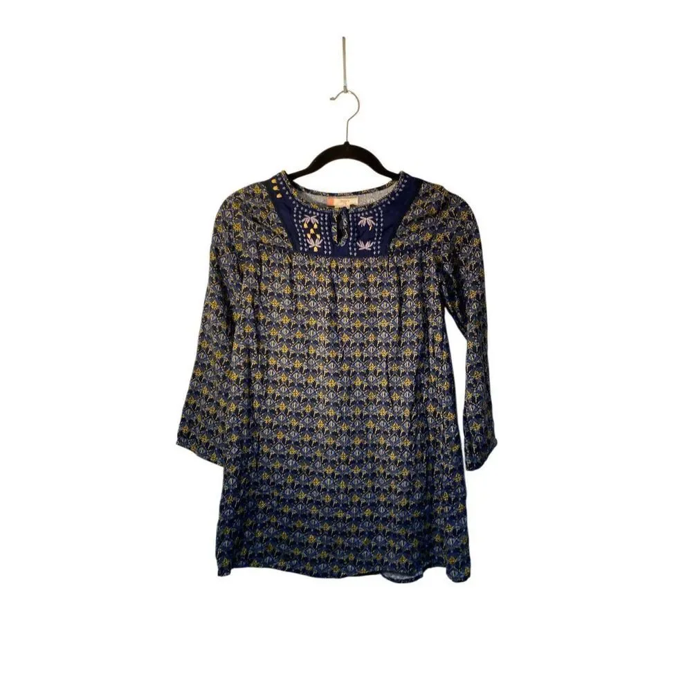NWT Roxy girls, waiting for you embroidered dress 8